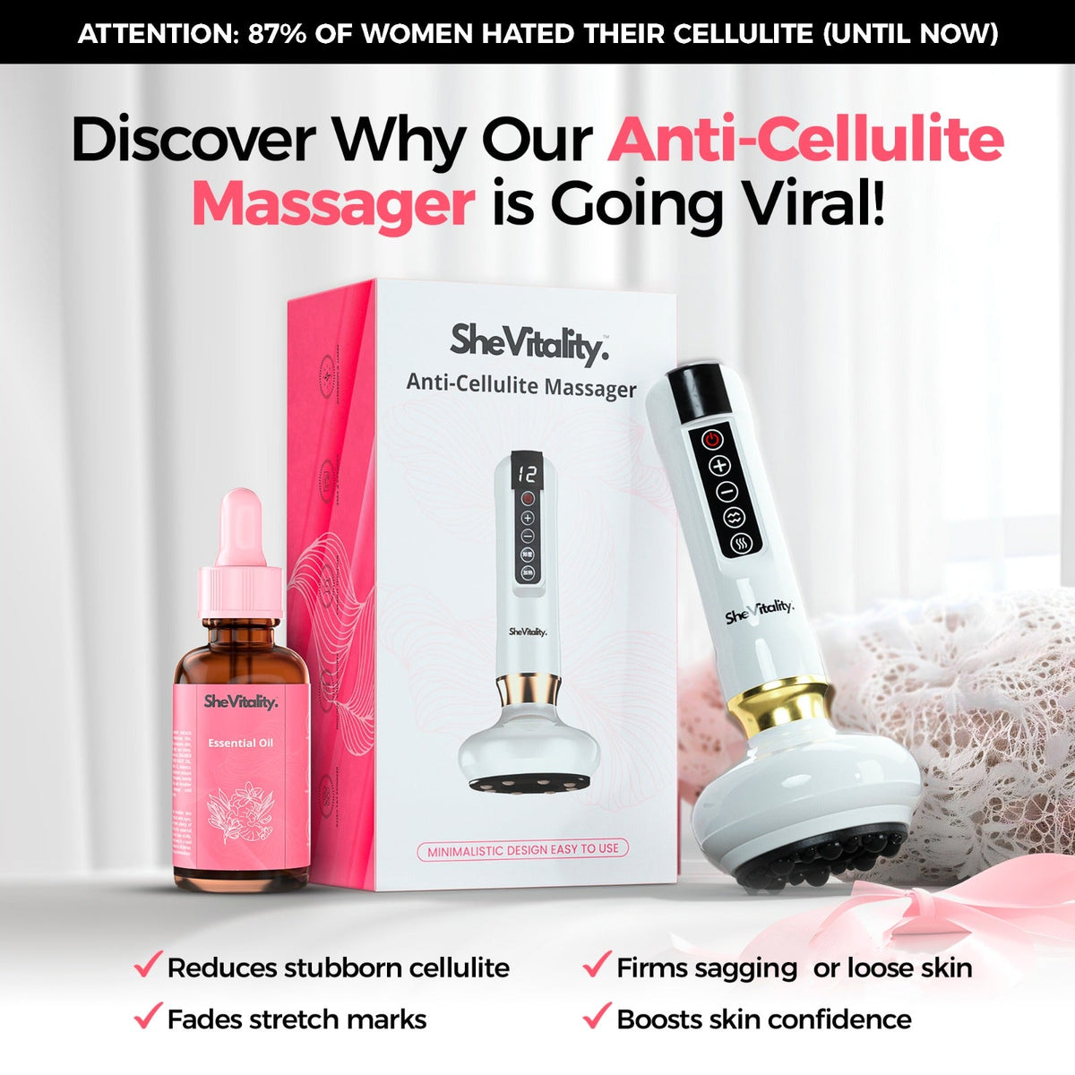 SheVitality™  Cellulite Relief Ultimate Kit