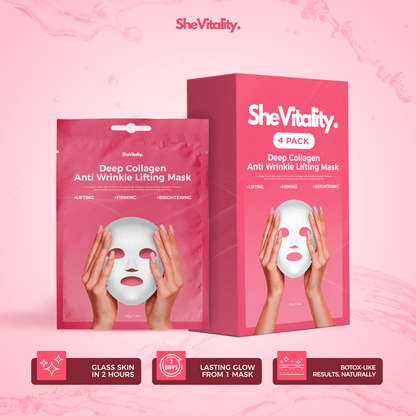 Luxury Collagen Glow Up Mask 2.0 (Spa-Level Results)