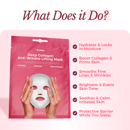 Luxury Collagen Glow Up Mask 2.0 (Spa-Level Results)