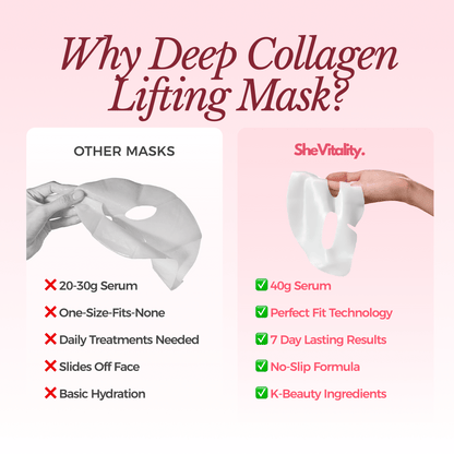 Luxury Collagen Glow Up Mask 2.0 (Spa-Level Results)